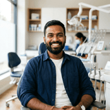 Satisfied Patient with Invisible Aligners Indore